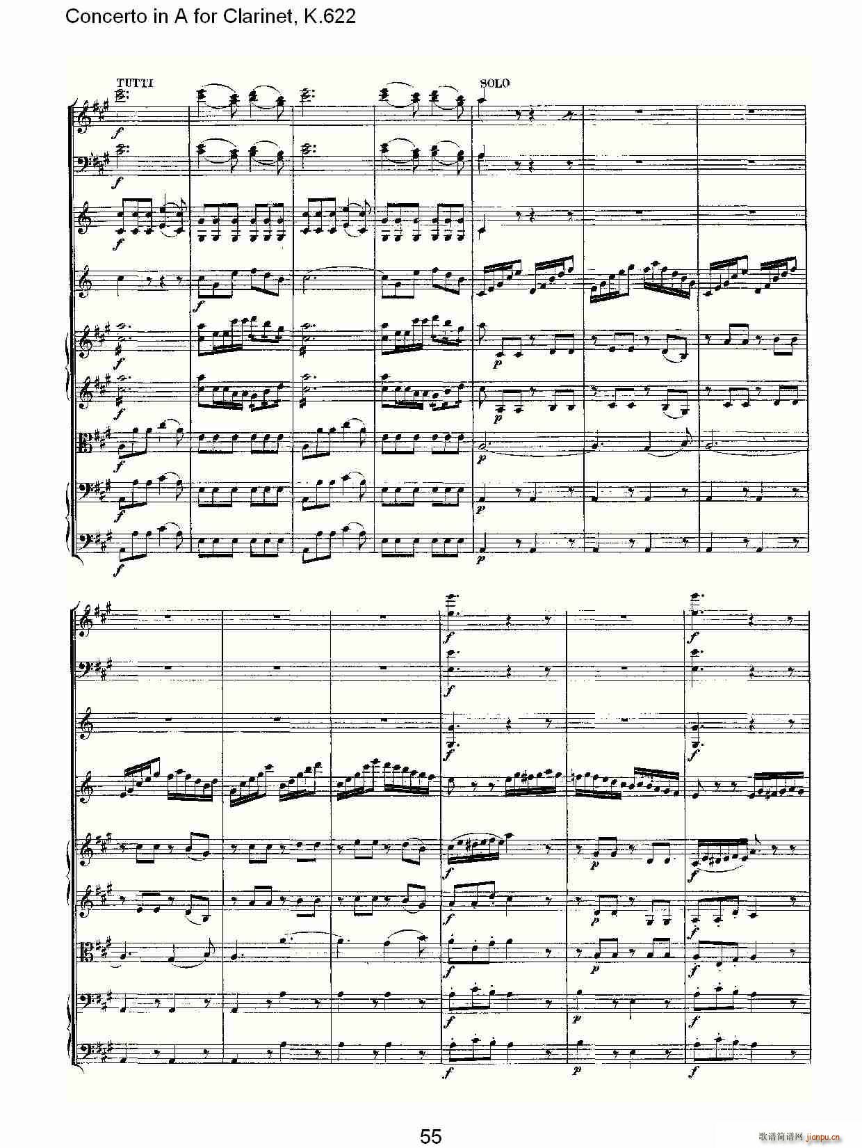 Concerto in A for Clarinet, K.622(ɹ)27