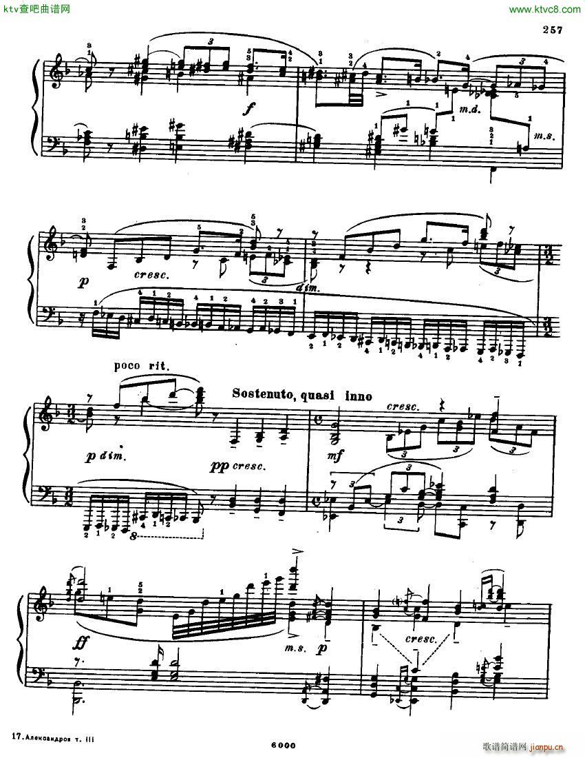 Anatoly Alexandrov Opus 72 Sonata no 10()19