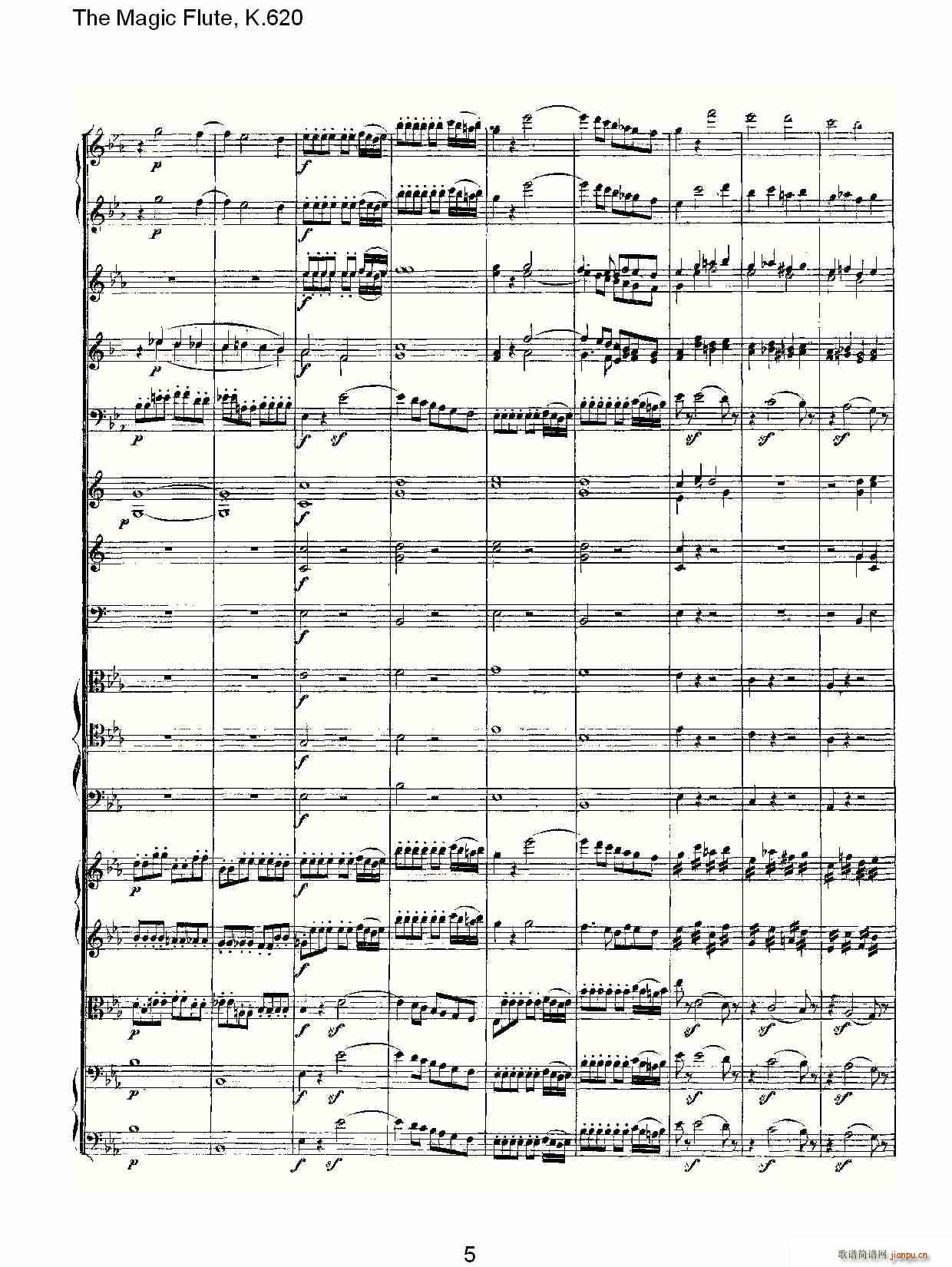 The Magic Flute, K.620(ʮּ)5