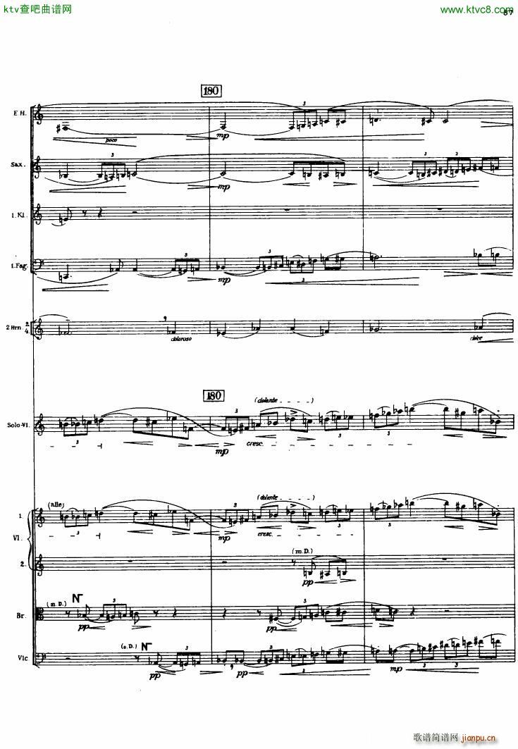 Berg Violin Concerto Score ()5