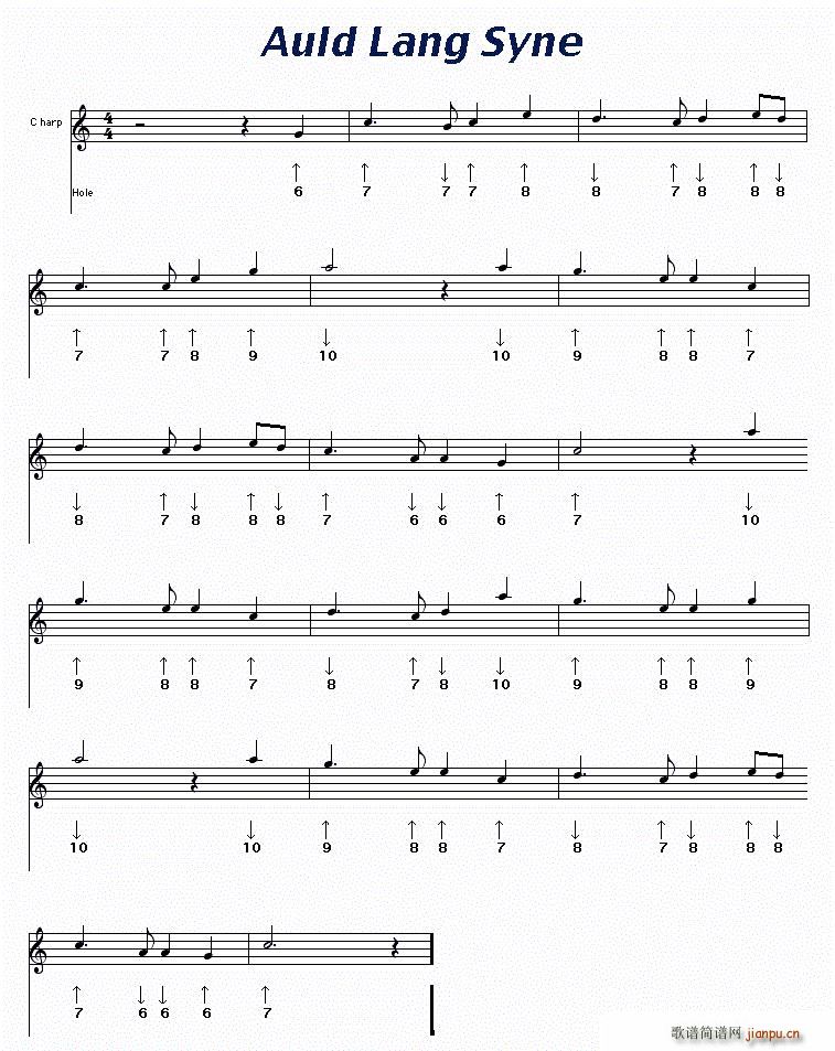Auld Llang Syne ³˹()1