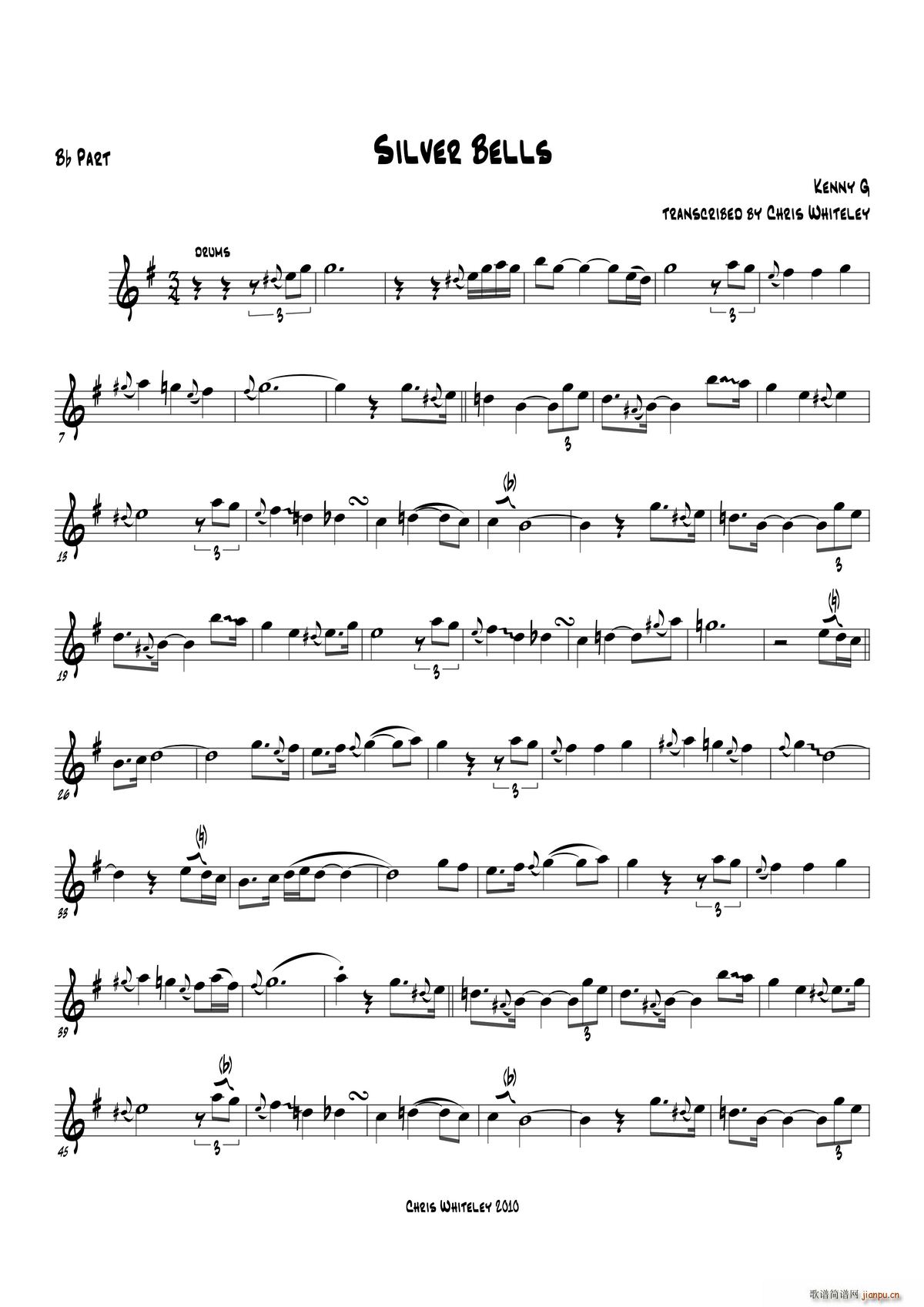 Silver Bells Bb Part(ʮּ)1