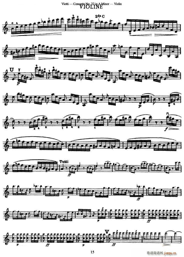 Concerto No.22 in A Minor(С)7