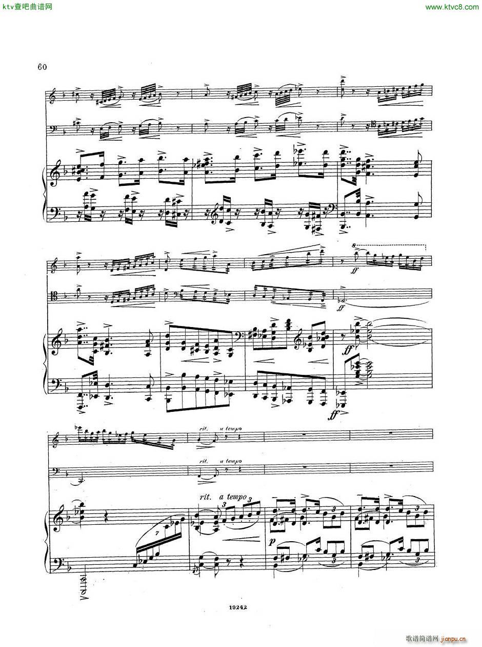 Arensky op 32 Piano Trio No 1 in D minor 1894 ()10