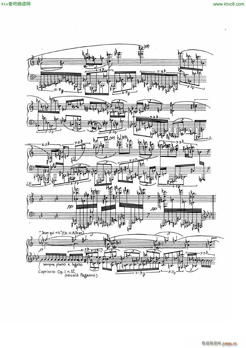 Finnissy Alkan paganini()14
