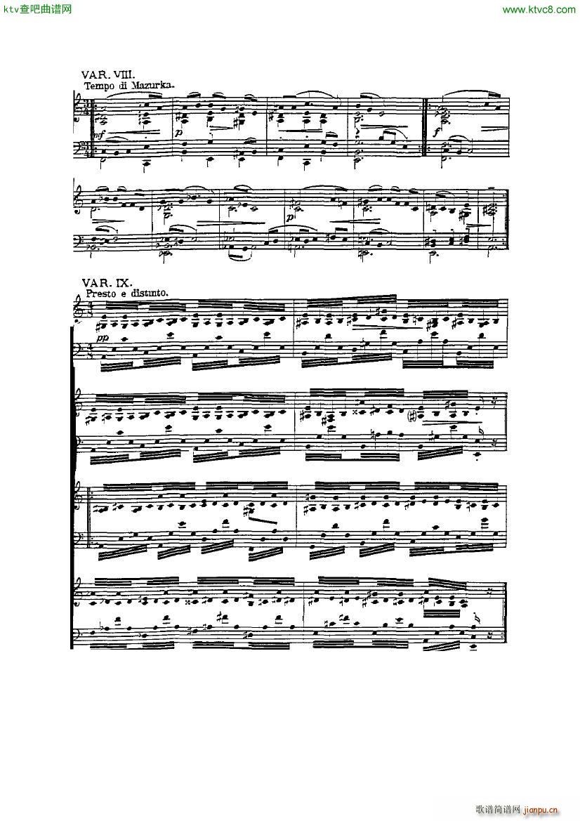 Friedman op 47b Paganini Studien()8