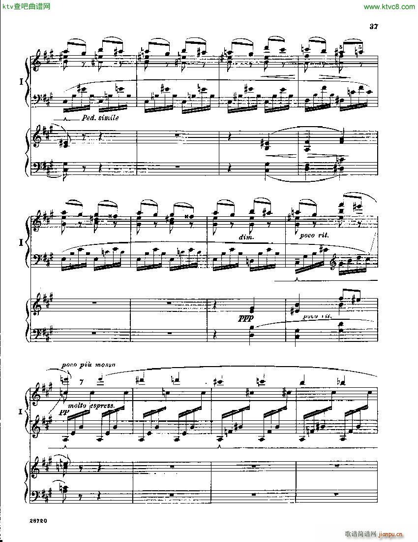 Franck Les Djinns 2 Piano Reduction()25