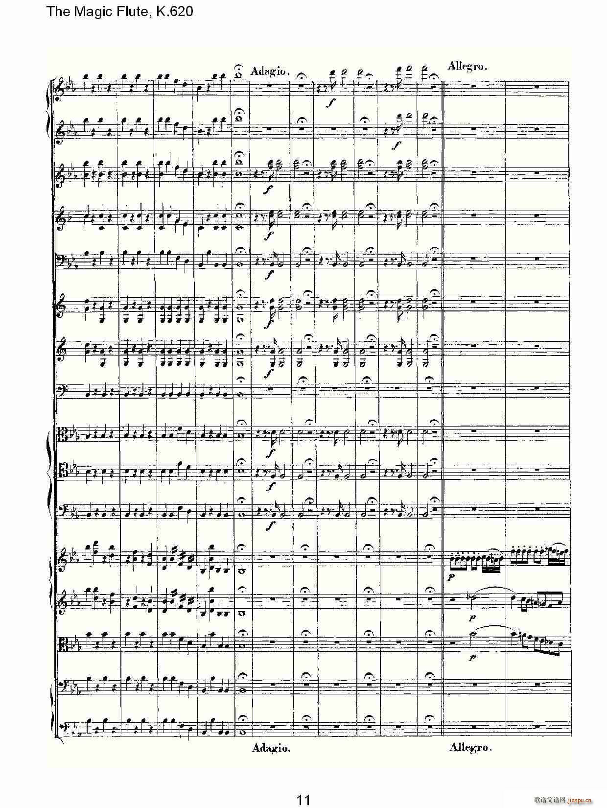 The Magic Flute, K.620(ʮּ)11