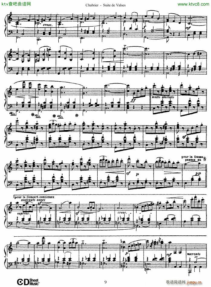 Chabrier Suite de Valses()9