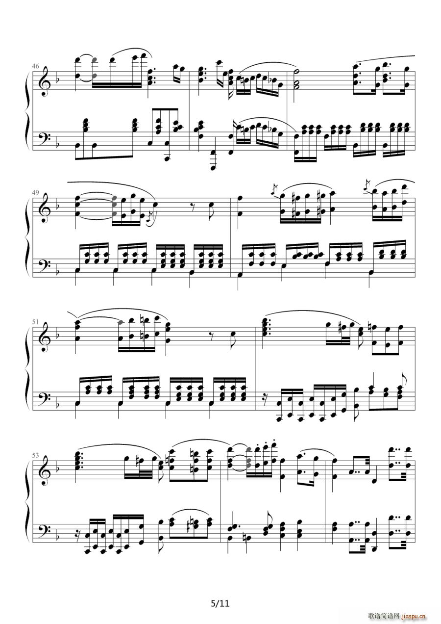 F Romance No 2 Op 50  ͬСı(С)5
