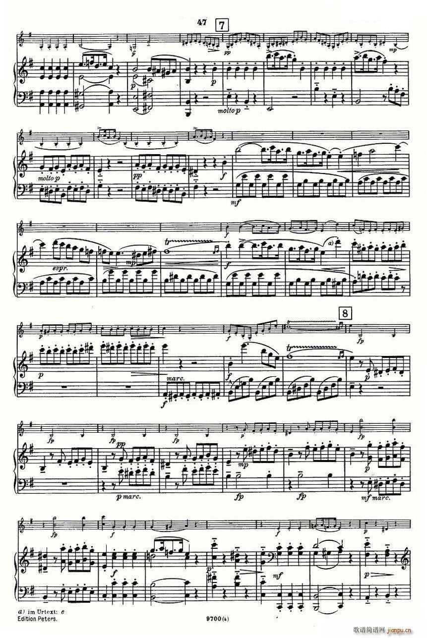 Mozart Violin Sonata No 4 KV 304 С(С)6