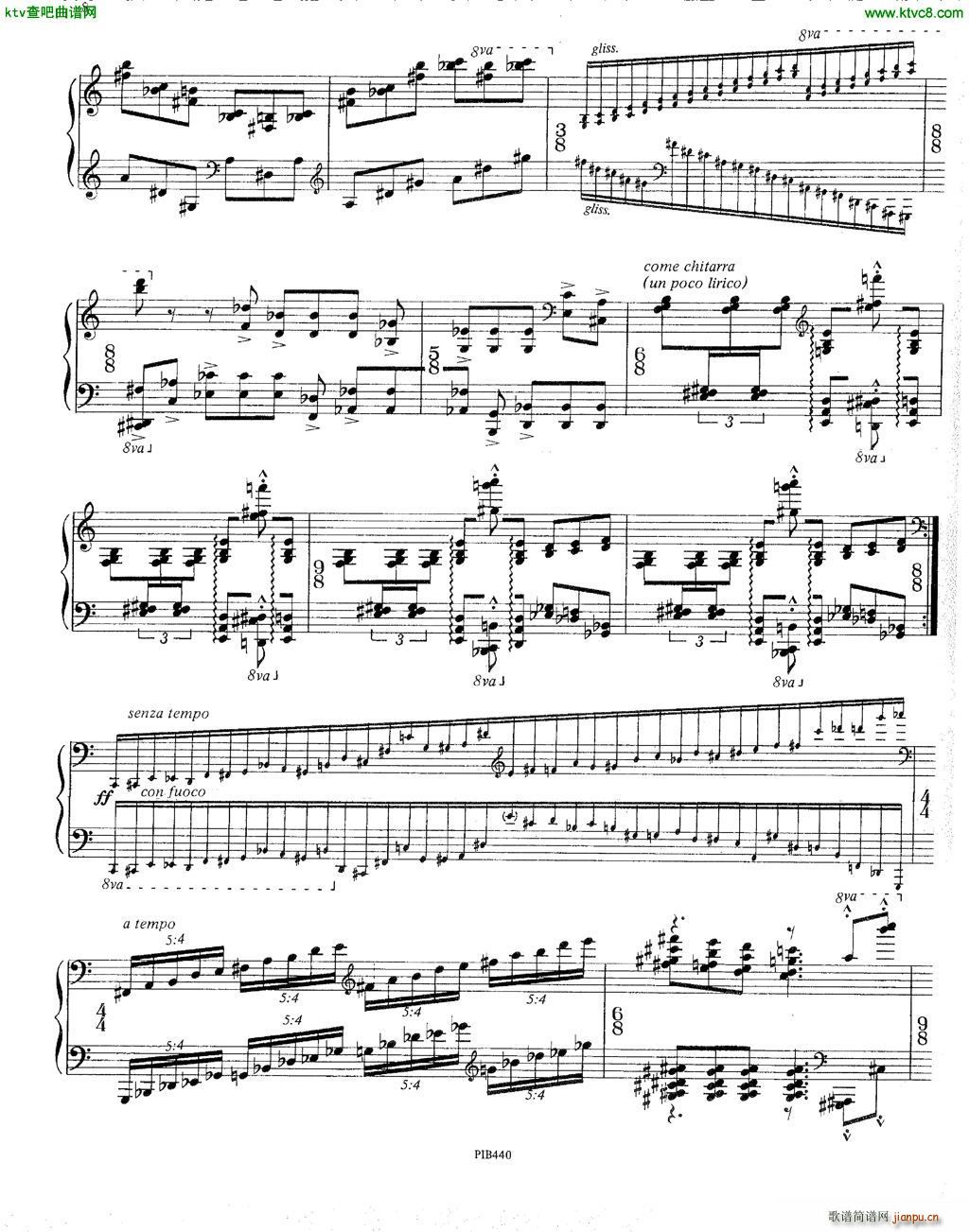 Ginastera Sonata No 3()6