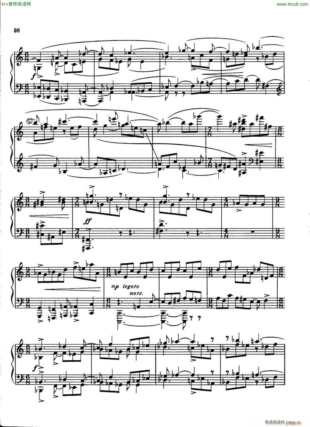 Carter Piano Sonata()36