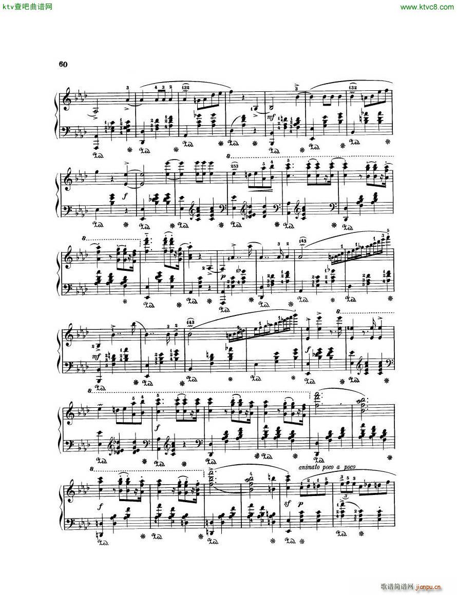 Chopin Op 34 No 1 Waltz in Ab major()7