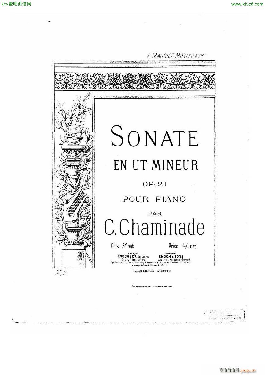 Chaminade 21 PianoSonata()1