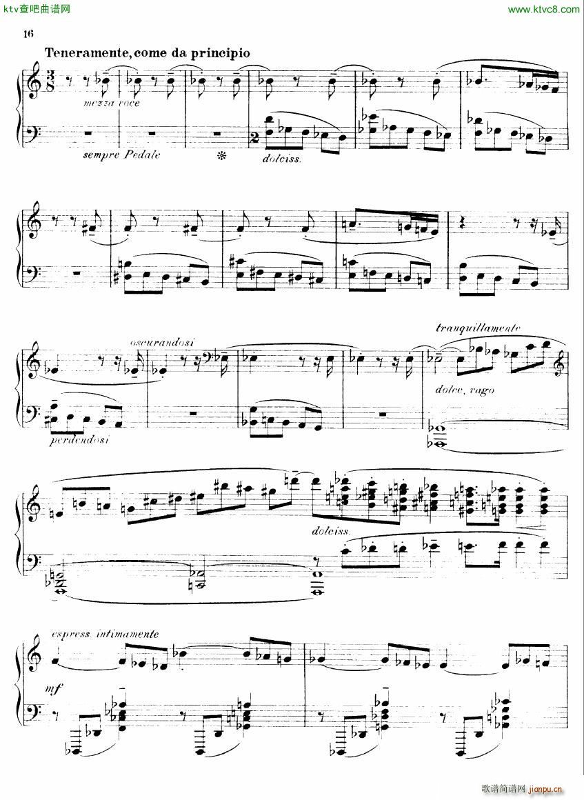 Busoni Sonatina a Moll()15