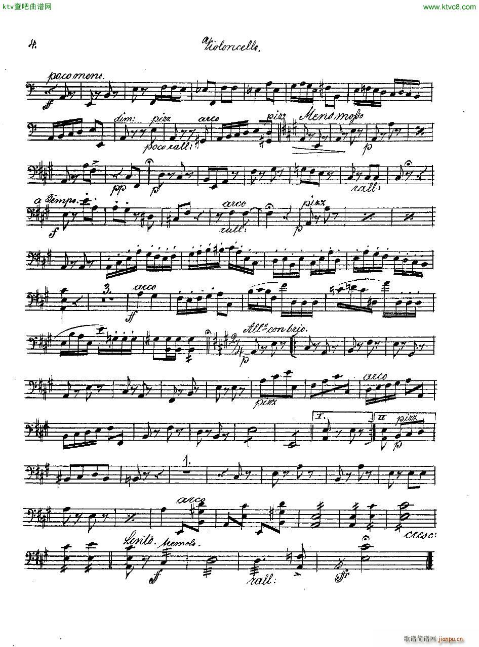 Andersen op 2 Ungarische Fantasie orch parts()17