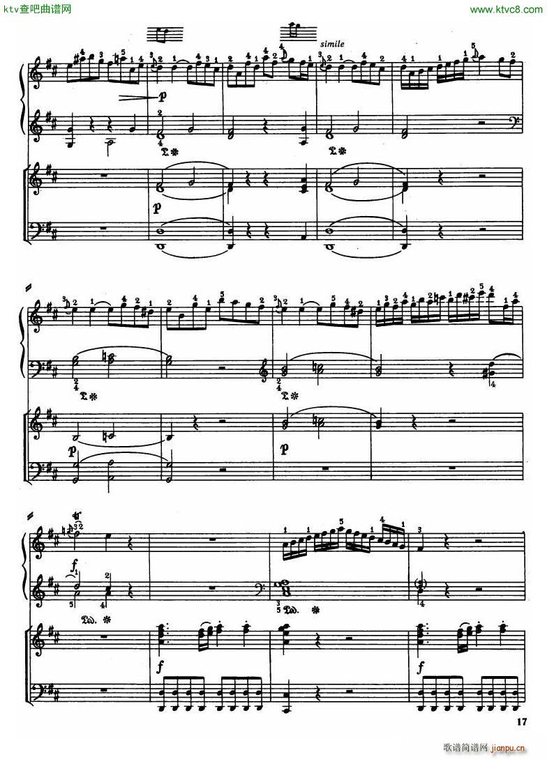 Haydn Piano Concerto in D Major 2pf()15
