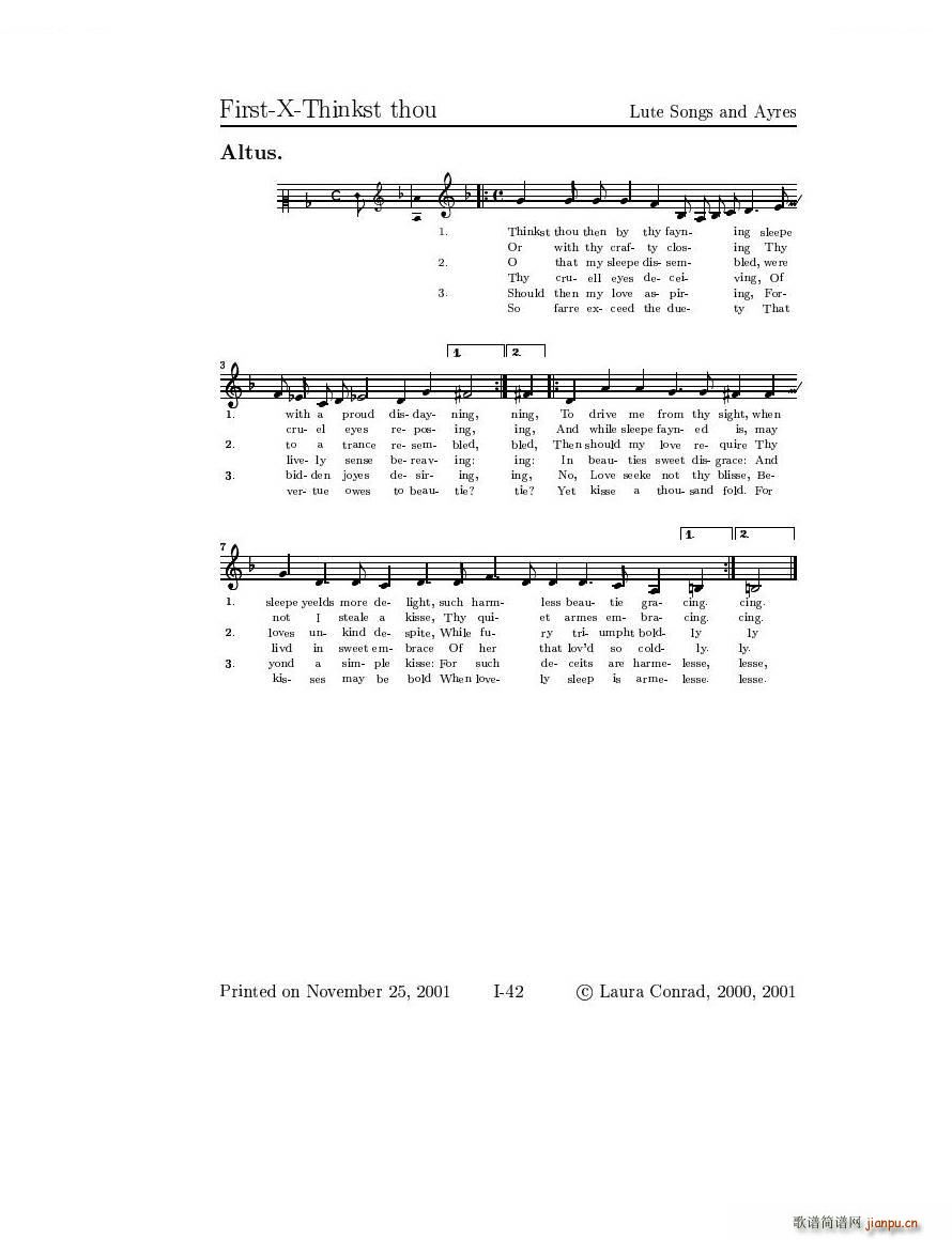 Dowland Lute Music һ Lute Music һ(ʮּ)48