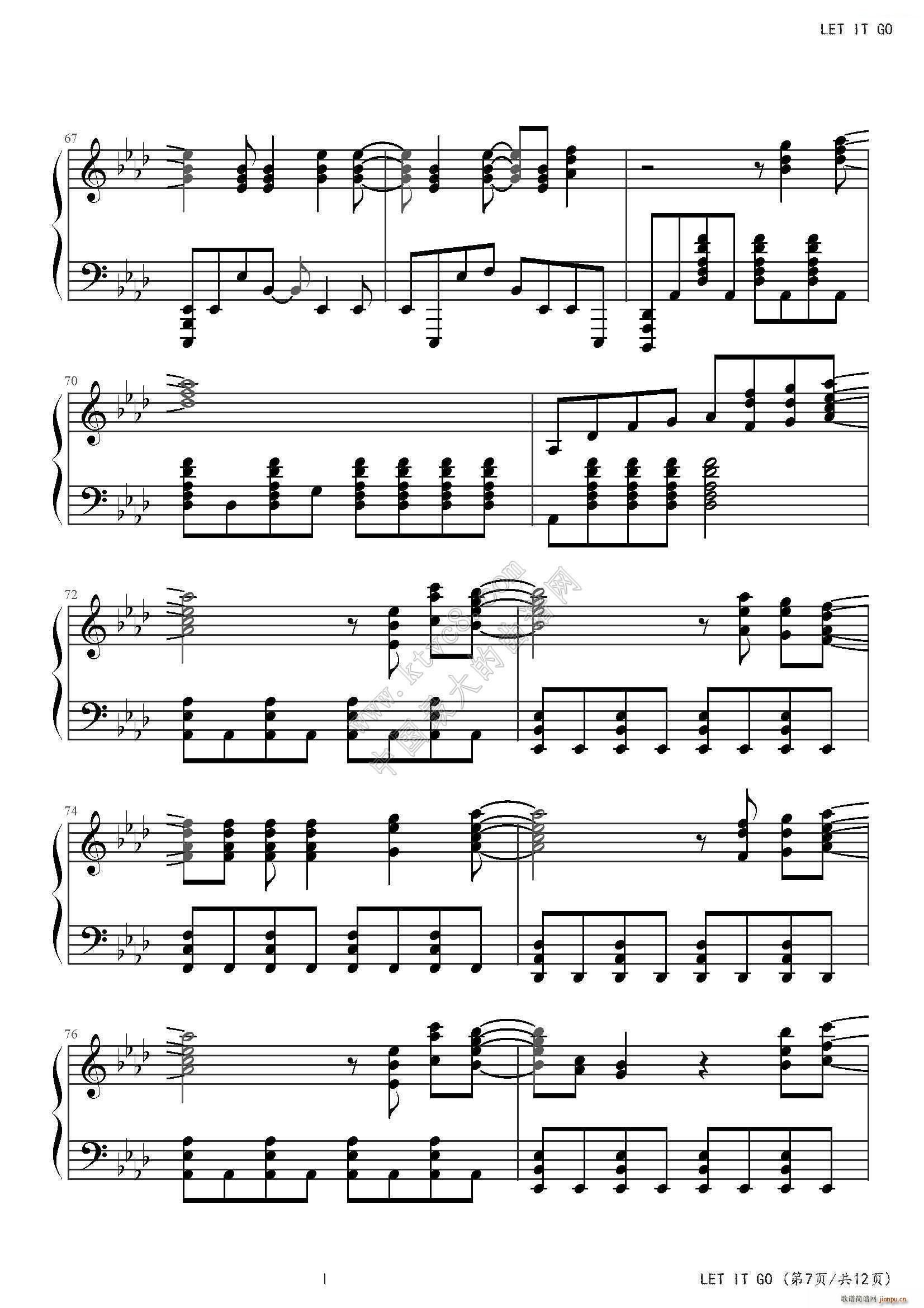 LET IT GO FROZEN()7