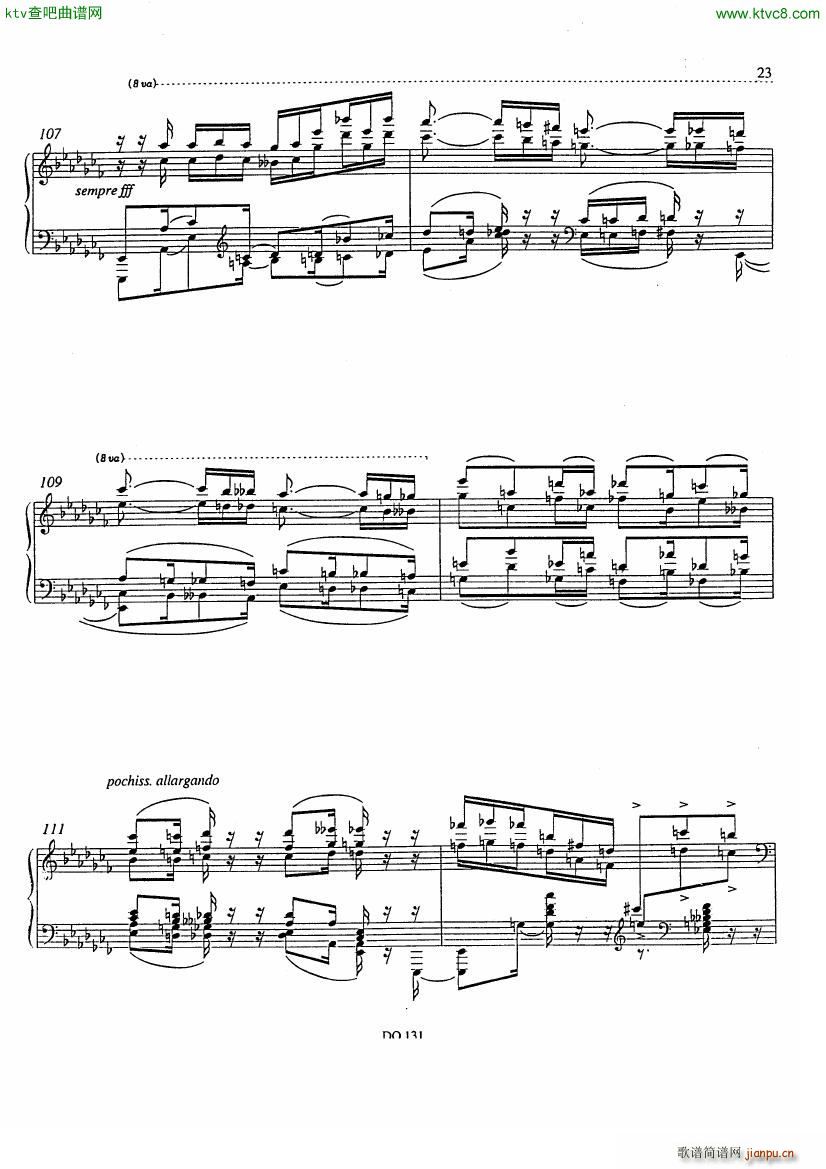 Etude No 12 Prlude et Fugue()21