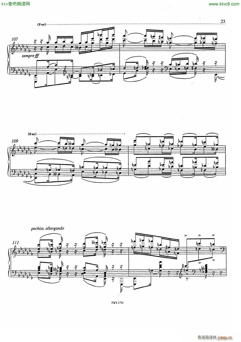 Etude No 12 Prlude et Fugue()21