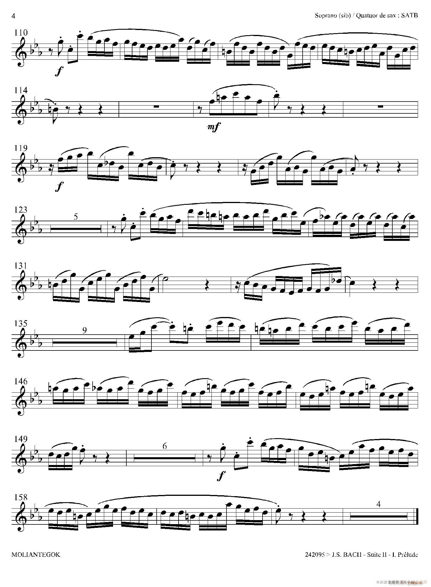 Suite anglaise No 2 BWV 807 ֮ ǰ ˹(ʮּ)3