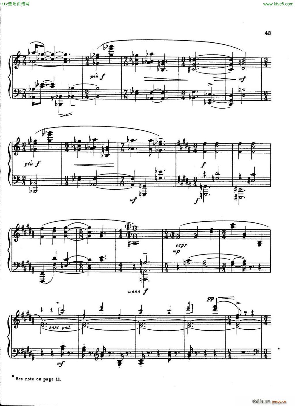 Carter Piano Sonata()43