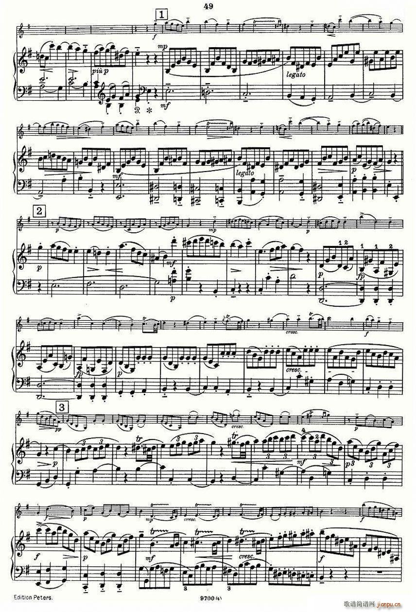 Mozart Violin Sonata No 4 KV 304 С(С)8
