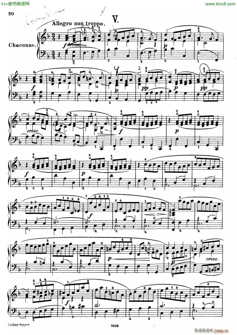 Handel Chaconne in F()1
