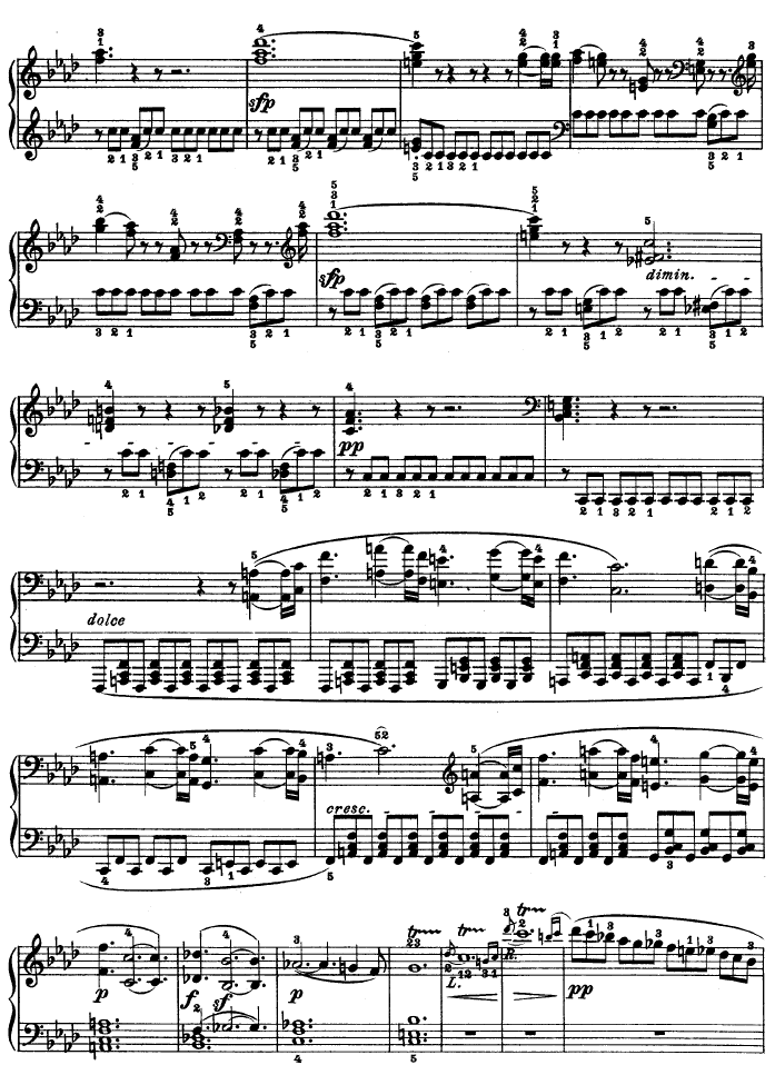 热情奏鸣曲-作品57号(第二十三钢琴奏鸣曲)