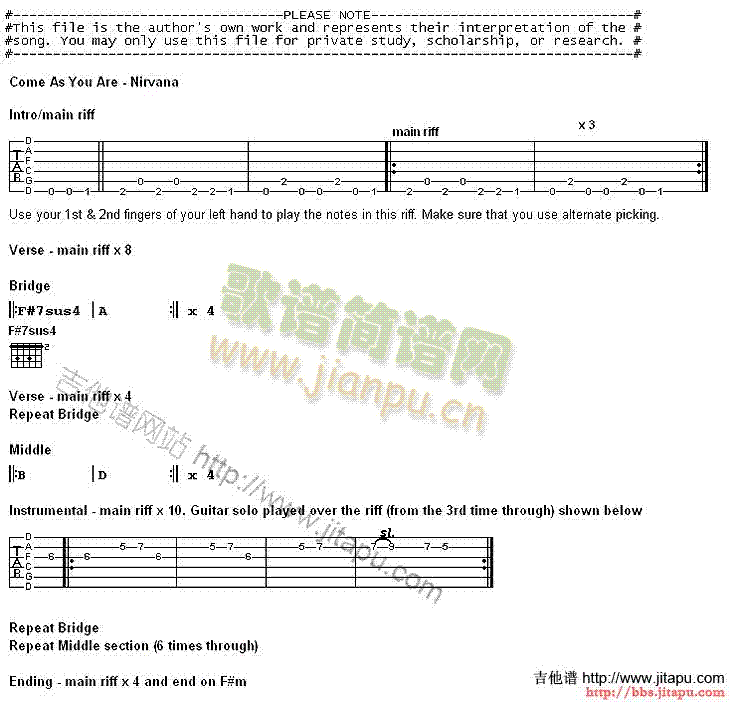 ComeAsYouAre()1