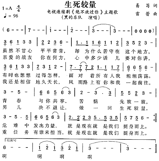 绝不回头简谱_迪迦奥特曼回头图片(2)