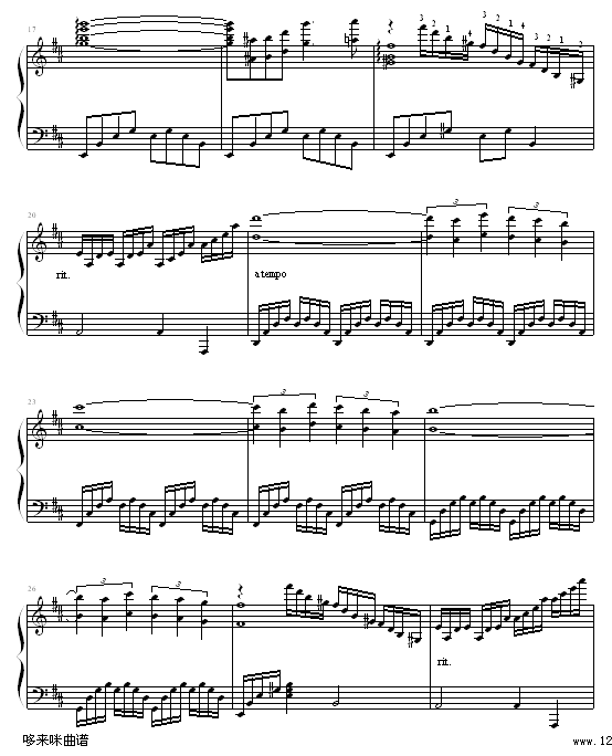 blueman125,China Blue 爱的誓言blueman版克莱德曼