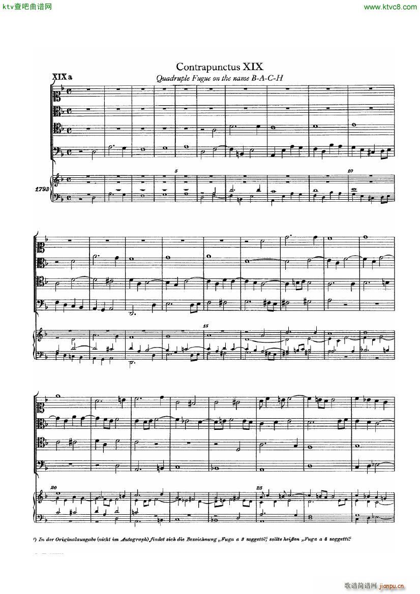 Bach JS BWV 1080 Kunst der Fuge part 3()16