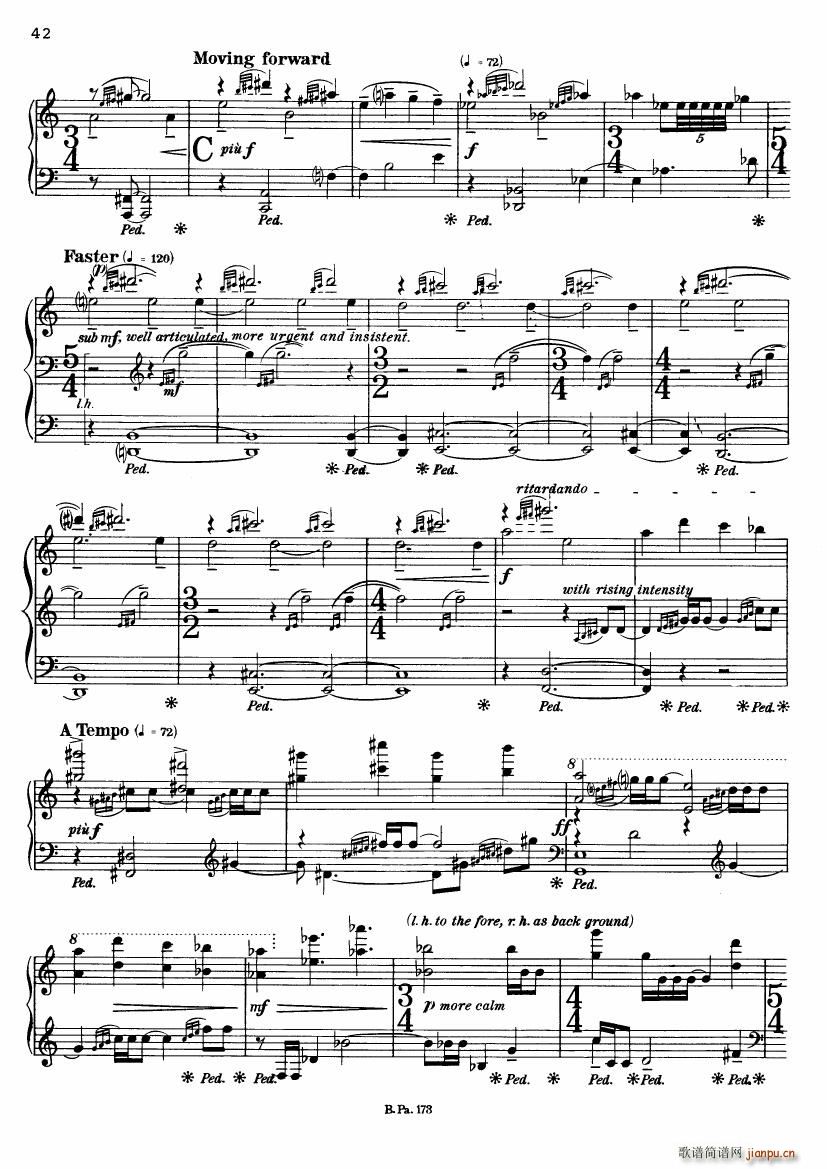 Copland Piano Fantasy()39