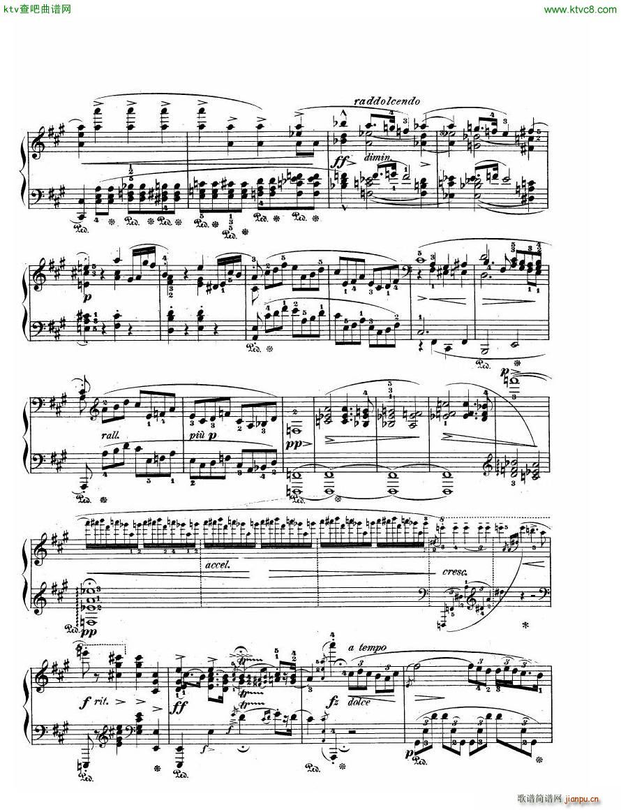 Chopin Allegro de Concerto Op 46()7