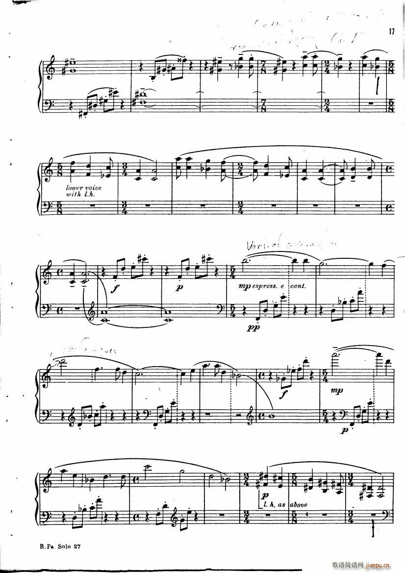 Copland Piano Sonata()18