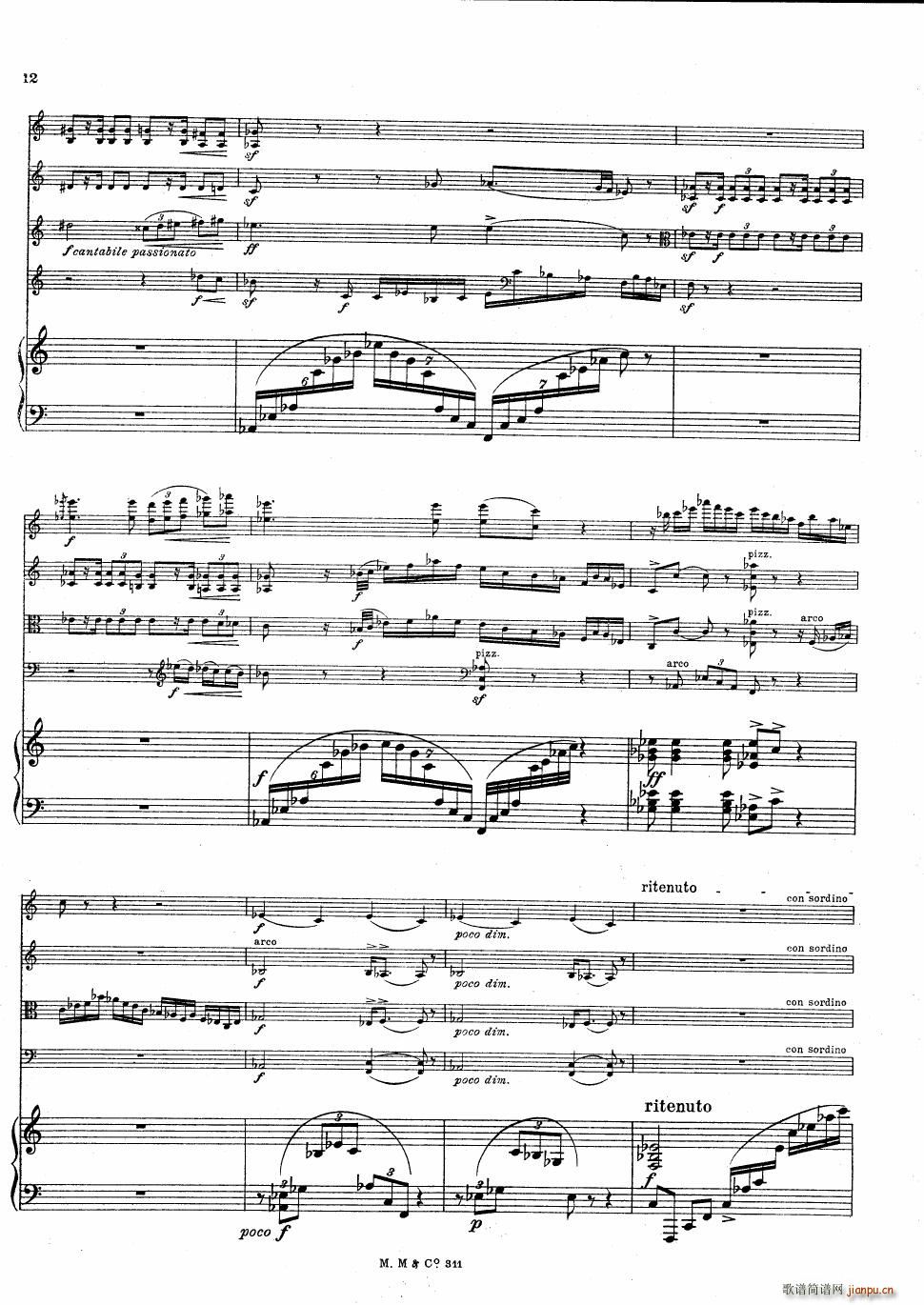 Bax Quintet for Harp and Strings()12