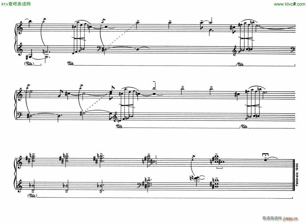Berio 6 Encores for Piano()3
