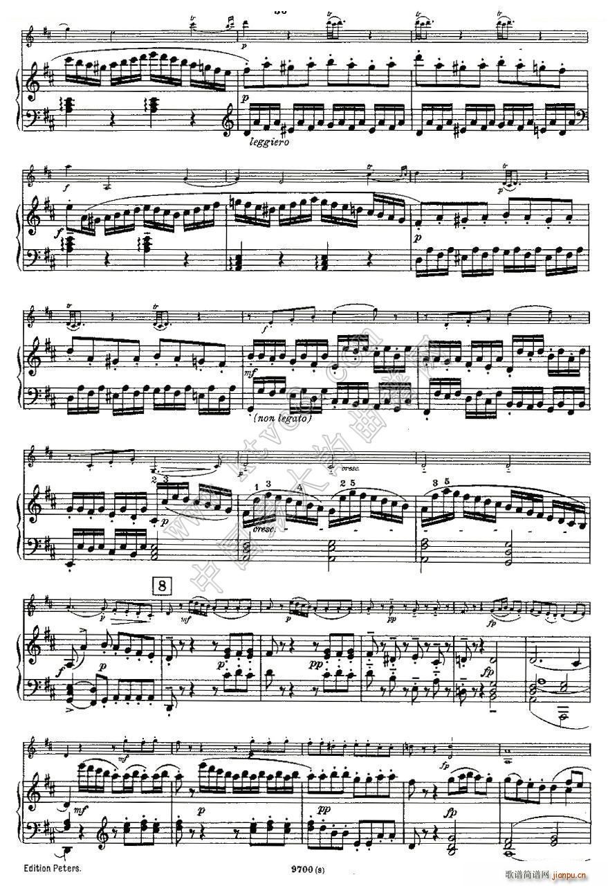 Mozart Violin Sonata No 3 KV 306 С(С)9