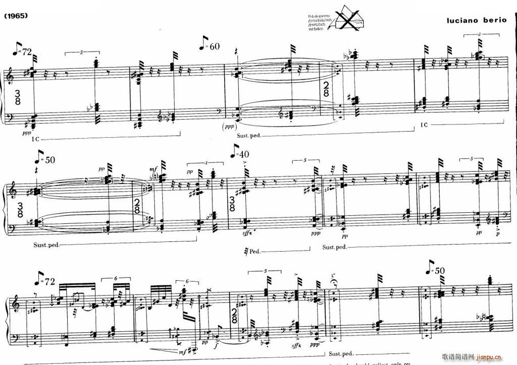 Berio Sequenza IV Sequenza IV(ʮּ)3