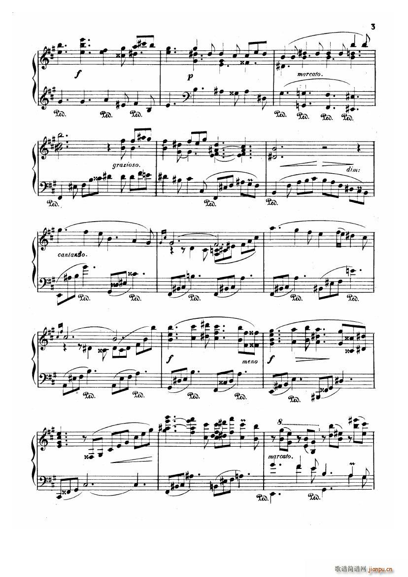 Albeniz op 72 Piano Sonata no 4()3