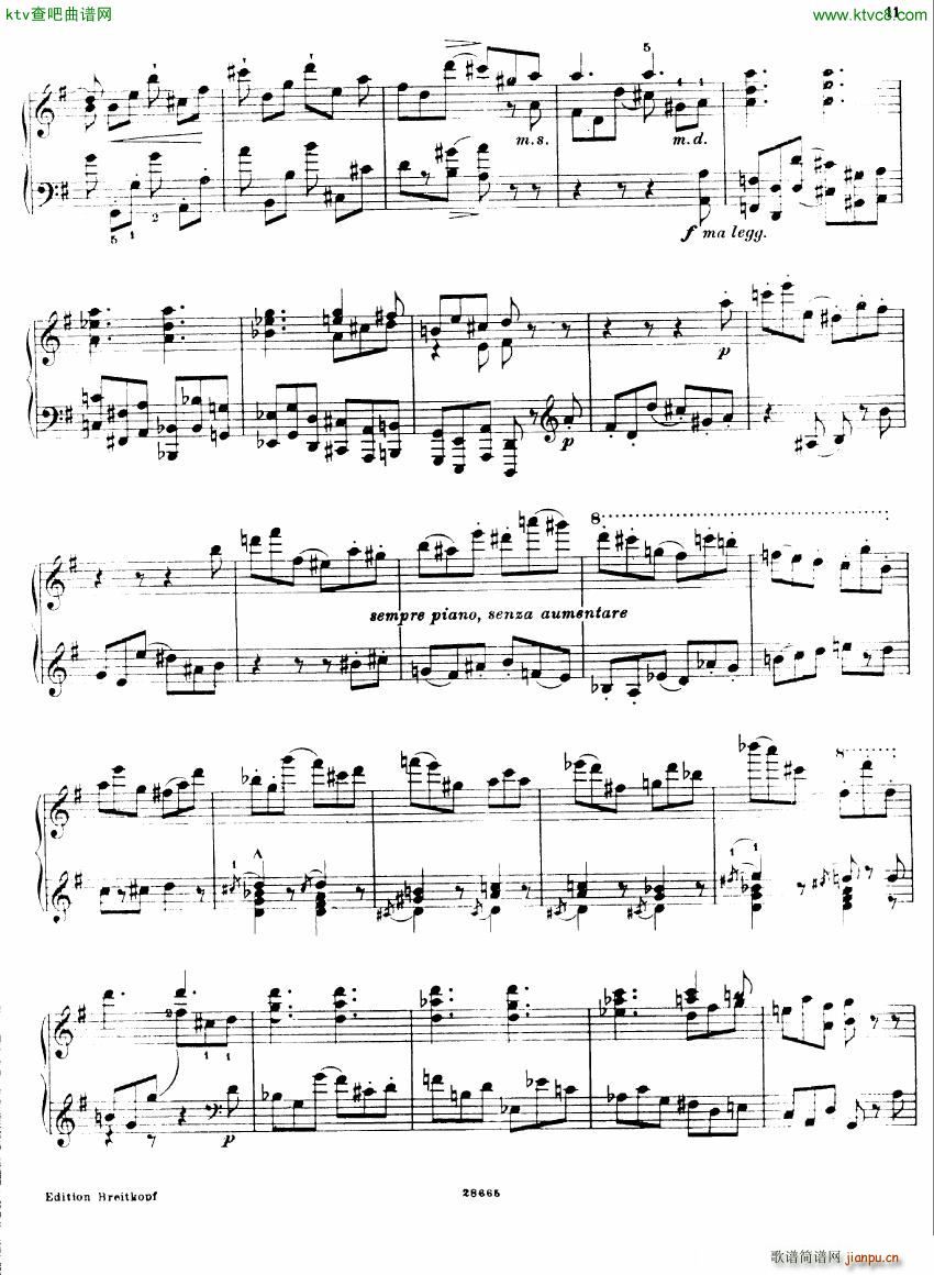 Busoni Etudes 1()11