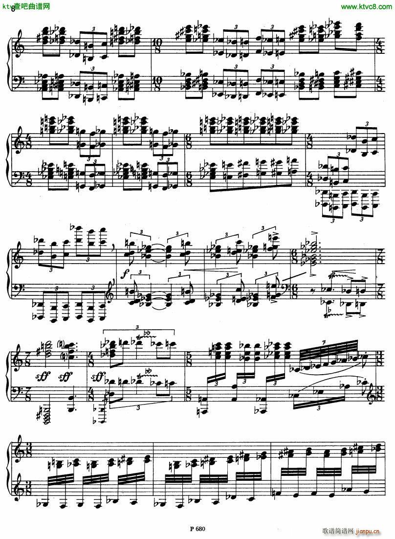 Fiser piano sonata no 3()11