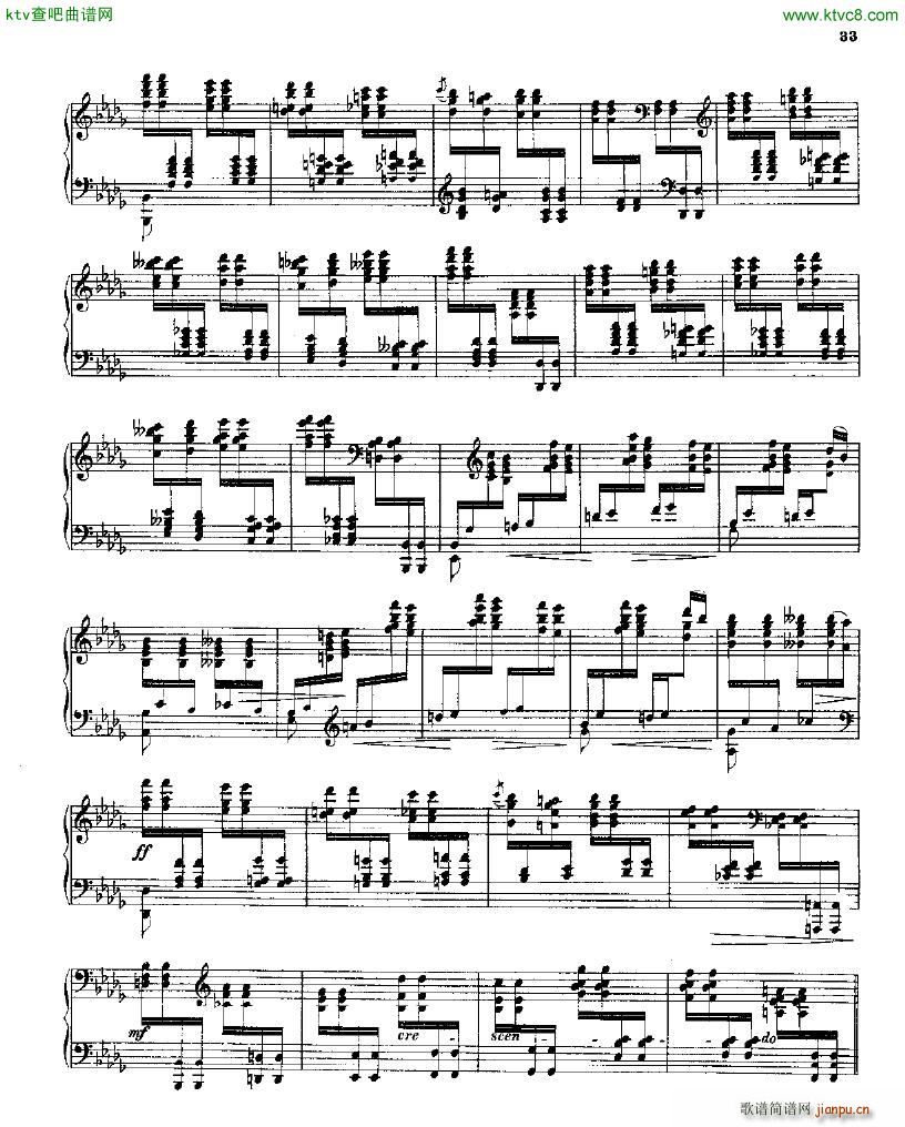 Balakirev Piano Sonata In B Flat Minor()32