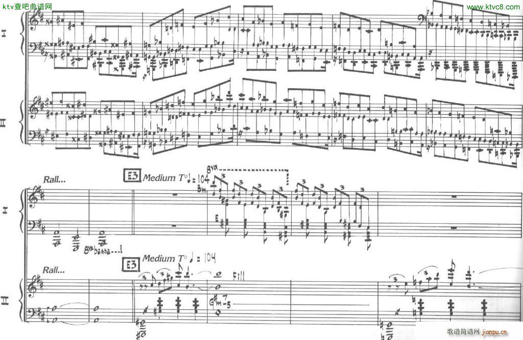 Bolling Sonata for Two Pianist no 2 Part3()9