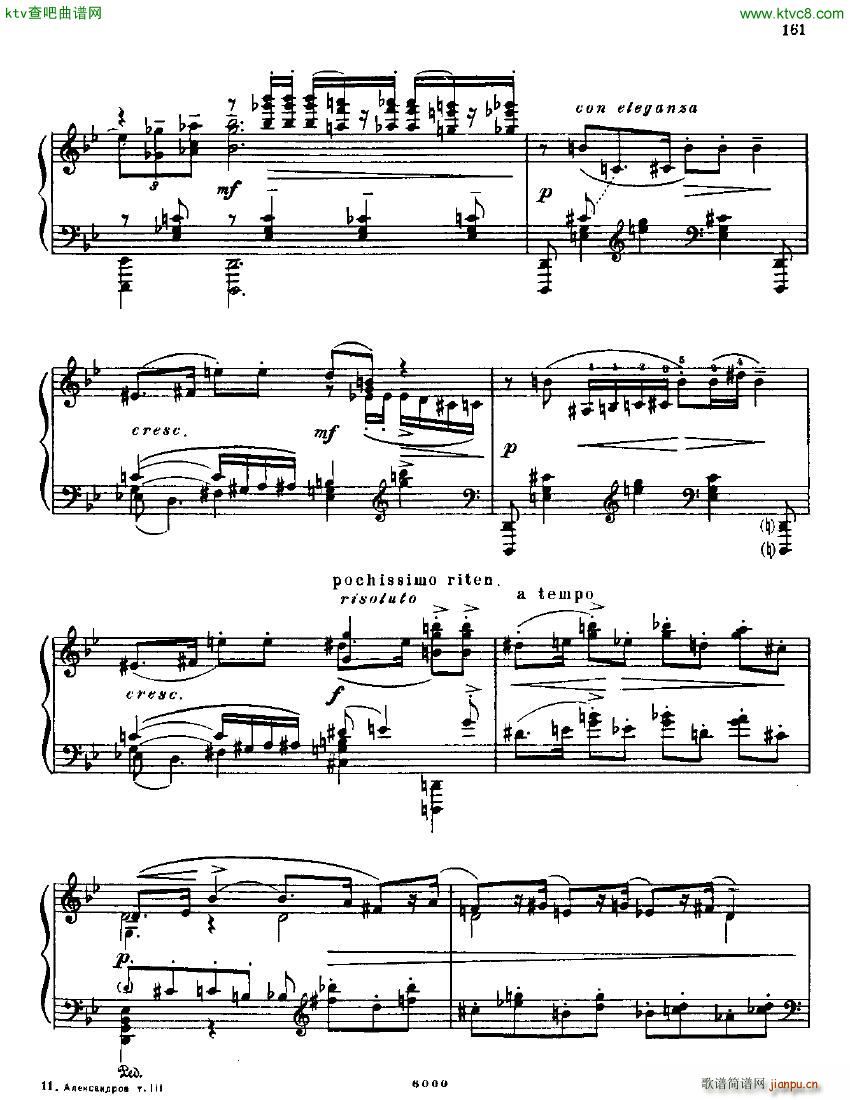 Anatoly Alexandrov Opus 26 Sonata no 6()24