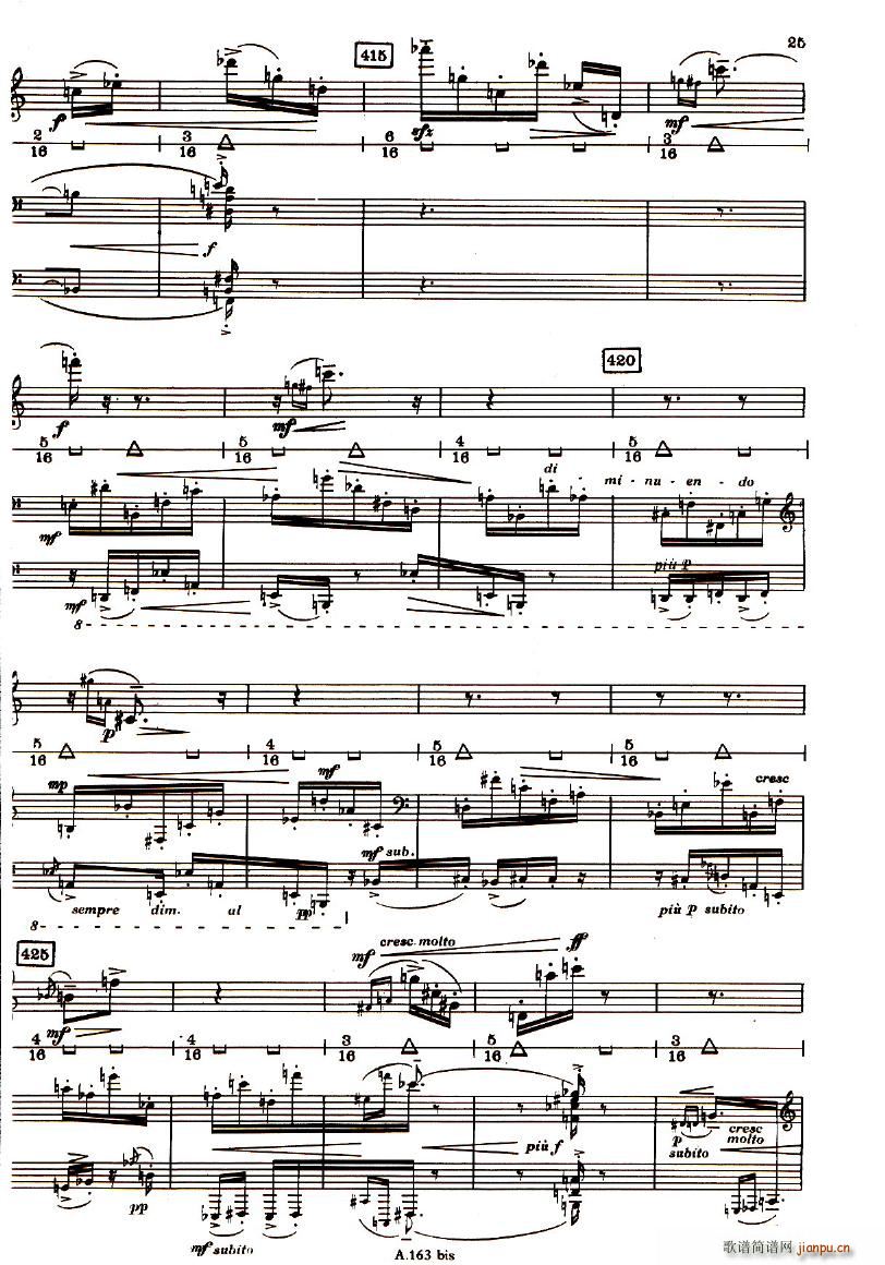 Boulez Sonatine Pour Flute Et Piano()24