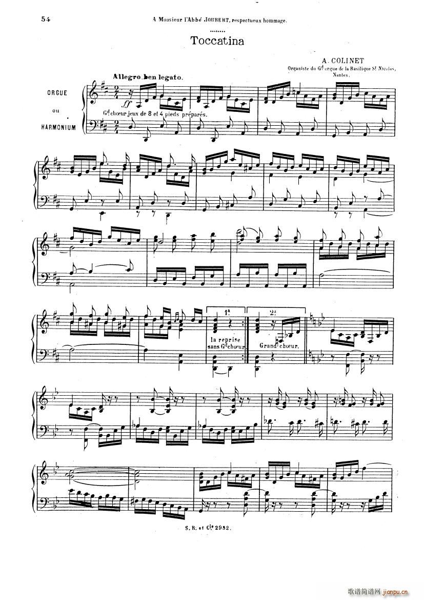 Colinet Toccatina organ Toccatina organ(ʮּ)1